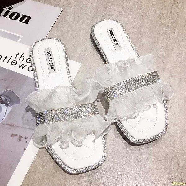 summer slippers women shoes woman mules colorful rivet diamond transparent slides peep toe slippers female ladies shoes, Black
summer slippers women shoes woman mules colorful rivet diamond transparent slides peep toe slippers female ladies shoes, Black