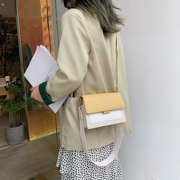 new fashion messenger bag women pu leather small square bags solid messenger bag female crossbody shoulder bolsa feminina