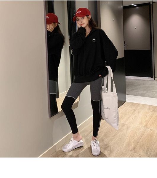 spring 2020 women legging elastic waist slim leggings women black color size m to 2xl j9571-9524-e
spring 2020 women legging elastic waist slim leggings women black color size m to 2xl j9571-9524-e