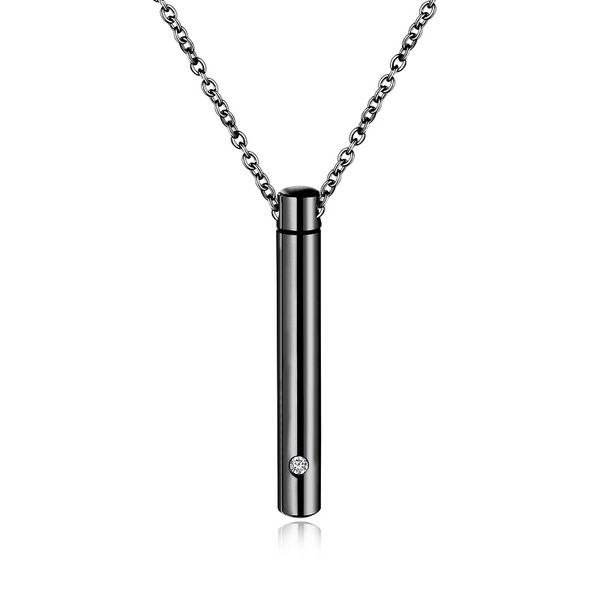 titanium steel cylinder urn necklace to commemorate loved ones and pets can open perfume bottle pendant jewelry men's pendant necklace, Silver
titanium steel cylinder urn necklace to commemorate loved ones and pets can open perfume bottle pendant jewelry men's pendant necklace, Silver