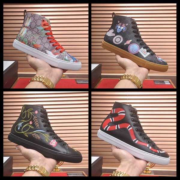 20ss high brand luxury men casual sneakers spring and autumn pu leather male canvas shoes solid lace up flats shoes, Black 
20ss high brand luxury men casual sneakers spring and autumn pu leather male canvas shoes solid lace up flats shoes, Black