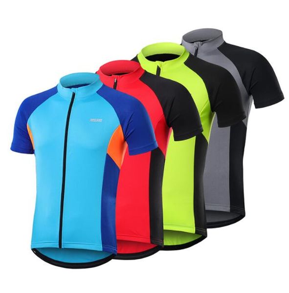 arsuxeo men short sleeve cycling jersey breathable bike clothing road team bicycle wear shirts racing mtb jersey, Black;red
arsuxeo men short sleeve cycling jersey breathable bike clothing road team bicycle wear shirts racing mtb jersey, Black;red