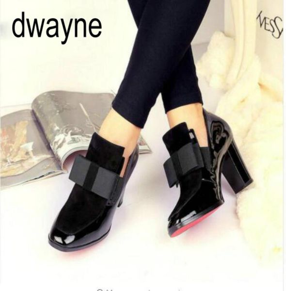 new 100% red bottom sole high heels pumps square toe genuine leather shoes women ladies black chaussure femme boots 55
new 100% red bottom sole high heels pumps square toe genuine leather shoes women ladies black chaussure femme boots 55