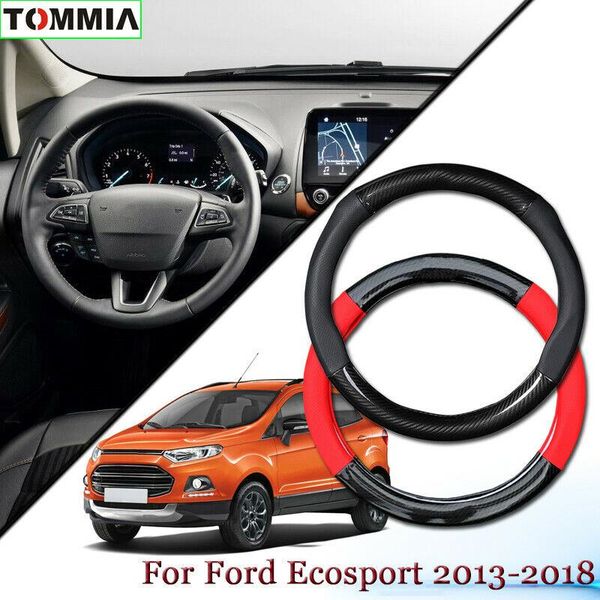 anti-slip carbon fiber leather car steering wheel cover for ford ecosport 2013
anti-slip carbon fiber leather car steering wheel cover for ford ecosport 2013