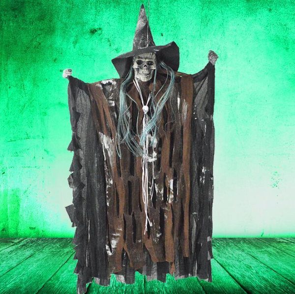 amazing h light up eye hanging ghosts haunted house escape horror props electric sound control sharp hat small ghost halloween decoration
amazing h light up eye hanging ghosts haunted house escape horror props electric sound control sharp hat small ghost halloween decoration
