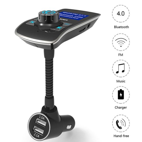 wireless in-car bluetooth fm transmitter radio adapter car kit with 1.44 inch lcd display and usb car charger hands hot
wireless in-car bluetooth fm transmitter radio adapter car kit with 1.44 inch lcd display and usb car charger hands hot