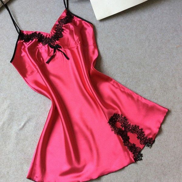 ladies silk satin night dress sleeveless nighties v-neck nightgown plus size nightdress lace sleepwear nightwear for women, Black;red
ladies silk satin night dress sleeveless nighties v-neck nightgown plus size nightdress lace sleepwear nightwear for women, Black;red