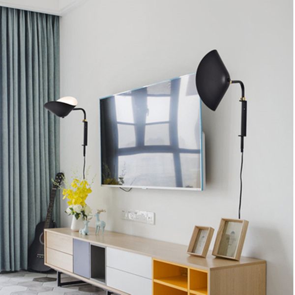 modern wall lamp e27 black adjustable wall light for loft bedroom bedside living room nordic light miroir led salle de bain
modern wall lamp e27 black adjustable wall light for loft bedroom bedside living room nordic light miroir led salle de bain