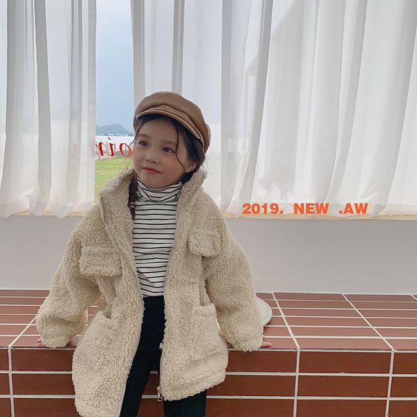 2019 autumn winter new arrival girls fashion thick cashmere coat kids warm jackets girls jackets, Blue;gray
2019 autumn winter new arrival girls fashion thick cashmere coat kids warm jackets girls jackets, Blue;gray