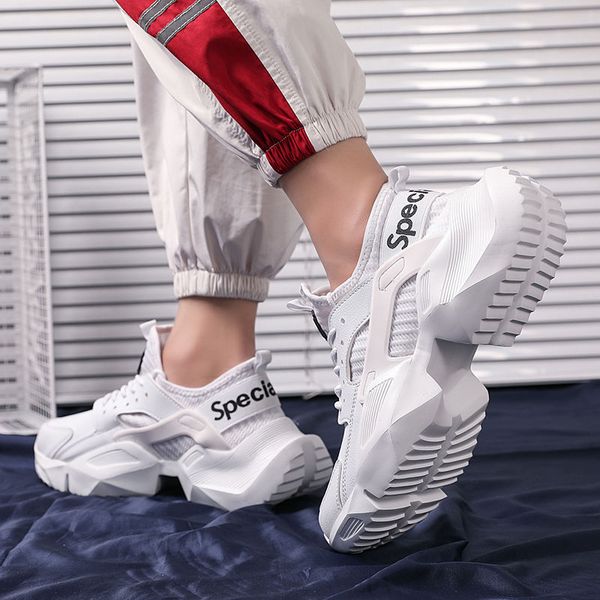 new men shoes casual fashion summer breathable tennis trainer chunky sneakers comfortable youth boys white black designer shoes, Black;red
new men shoes casual fashion summer breathable tennis trainer chunky sneakers comfortable youth boys white black designer shoes, Black;red