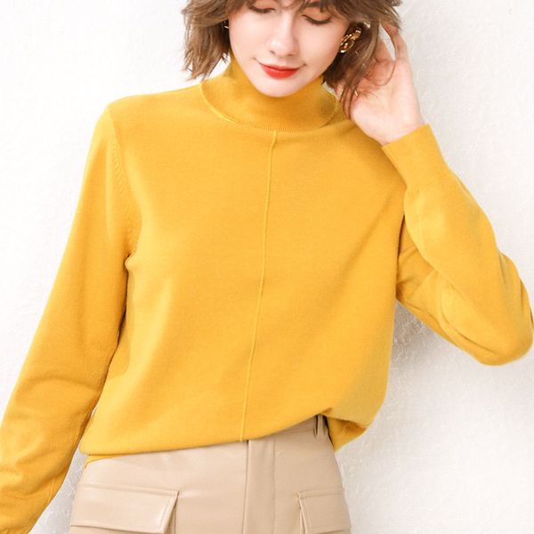 2019 women sweater autumn solid loose turtleneck female pullover long sleeve winter knitted casual basic jumper ladies sweaters, White;black
2019 women sweater autumn solid loose turtleneck female pullover long sleeve winter knitted casual basic jumper ladies sweaters, White;black
