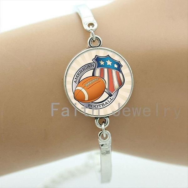 new fashion american football art picture bracelet handmade men women accessories bracelets rugby jewelry nf060, Golden;silver
new fashion american football art picture bracelet handmade men women accessories bracelets rugby jewelry nf060, Golden;silver