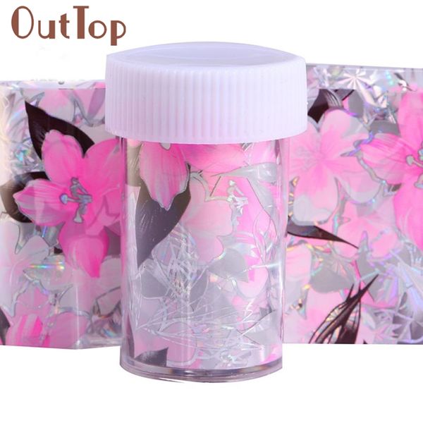 1pc flower pattern fashion design nail art foil stickers transfer decal tips manicure for nail decoration 30p1208, Black
1pc flower pattern fashion design nail art foil stickers transfer decal tips manicure for nail decoration 30p1208, Black