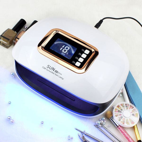 sun h4plus nail dryer automatic uv led light 72w portable gel nail painless mode motion detector led screen lamp
sun h4plus nail dryer automatic uv led light 72w portable gel nail painless mode motion detector led screen lamp