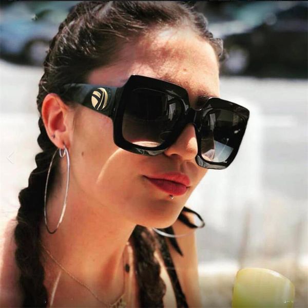 black square sunglasses ladies oversized sun glasses for women female italy brand designer gradient retro male glasses 2018, White;black
black square sunglasses ladies oversized sun glasses for women female italy brand designer gradient retro male glasses 2018, White;black