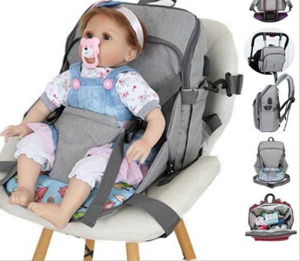 20pcs fixed chair fashion mummy maternity baby nappy bag backpack usb waterproof nurse diaper bags baby stroller organizer
20pcs fixed chair fashion mummy maternity baby nappy bag backpack usb waterproof nurse diaper bags baby stroller organizer