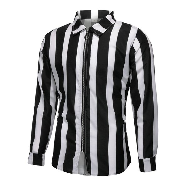 sleeve slim fit men male fashion blouse shirt men's clothing 2019 striped shirts streetwear men casual shirts printed homme long, White;black
sleeve slim fit men male fashion blouse shirt men's clothing 2019 striped shirts streetwear men casual shirts printed homme long, White;black