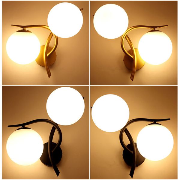 modern glass ball led wall light ac 220v e14 wall light for attic living room bedroom stairs home lighting decorative lamps
modern glass ball led wall light ac 220v e14 wall light for attic living room bedroom stairs home lighting decorative lamps