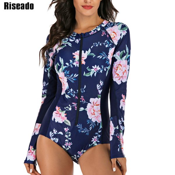riseado sun protection rash guard sport one piece swimsuit long sleeved surfing swimwear women zipper navy bathing suits
riseado sun protection rash guard sport one piece swimsuit long sleeved surfing swimwear women zipper navy bathing suits
