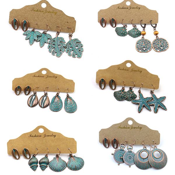 oversize big bohemia irregular dangle earring set for women simple boho style brincos drop earring party jewelry gift 3 pair/lot, Silver
oversize big bohemia irregular dangle earring set for women simple boho style brincos drop earring party jewelry gift 3 pair/lot, Silver