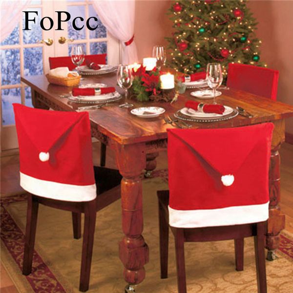 1pcs christmas chair covers santa claus red hat party decor christmas table decorations festive party supplies
1pcs christmas chair covers santa claus red hat party decor christmas table decorations festive party supplies