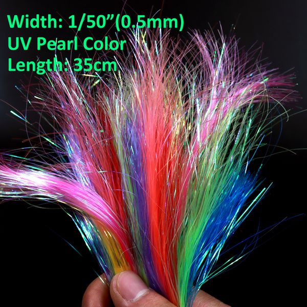 2 packs 1/50" 0.5mm uv pearl ice wing tying flashabou tube tying materials streamer pike salmon pink yellow orange
2 packs 1/50" 0.5mm uv pearl ice wing tying flashabou tube tying materials streamer pike salmon pink yellow orange