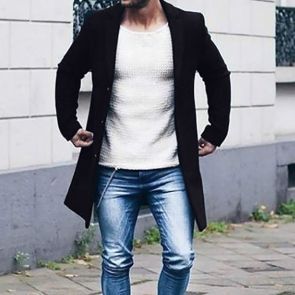 autumn winter long blazer masculino fashion men's casual boutique long sleeve suit men's slim fit business suit blazers jacket, White;black
autumn winter long blazer masculino fashion men's casual boutique long sleeve suit men's slim fit business suit blazers jacket, White;black