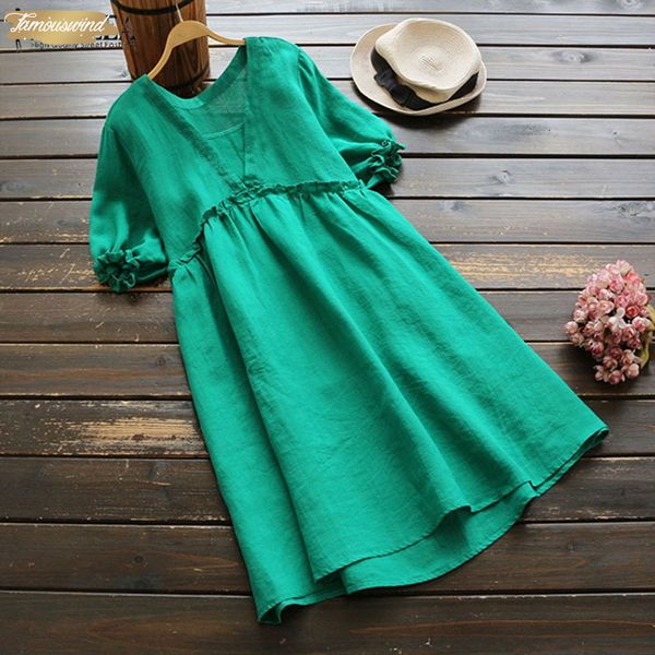 summer dress women puff sleeve pleated vestido 2019 female party long elegant oversized lady cotton sundress, Black;gray
summer dress women puff sleeve pleated vestido 2019 female party long elegant oversized lady cotton sundress, Black;gray