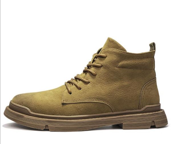 cool spring men's fashion boots man street trend business casual lace-up shoes trendy loafers leisure contracted shoes, Black
cool spring men's fashion boots man street trend business casual lace-up shoes trendy loafers leisure contracted shoes, Black