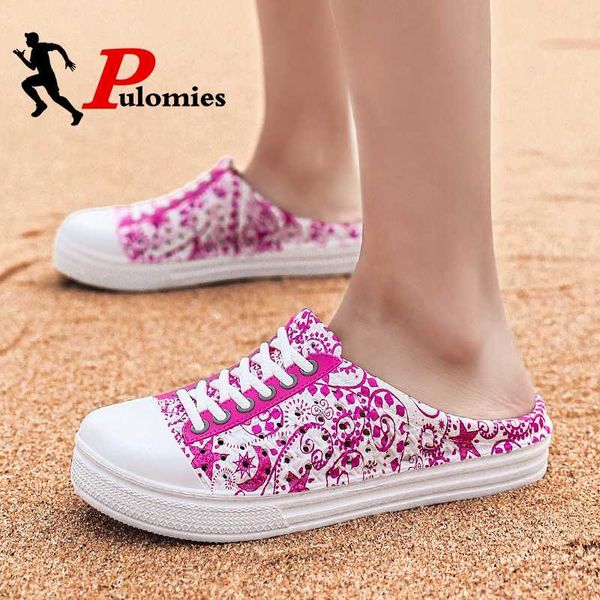 pulomies summer women slippers platform outdoor garden shoes female pool sandals bathroom flip flops mules beach slippers, Black
pulomies summer women slippers platform outdoor garden shoes female pool sandals bathroom flip flops mules beach slippers, Black