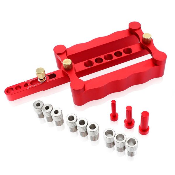 6/8/10mm self-centering woodworking doweling jig drill guide wood dowel puncher locator tools kit for carpentry
6/8/10mm self-centering woodworking doweling jig drill guide wood dowel puncher locator tools kit for carpentry