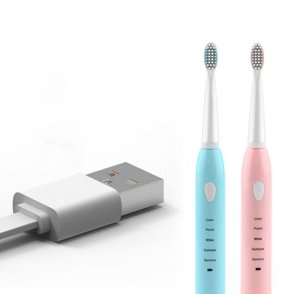 washable electronic whitening teeth brush powerful ultrasonic sonic electric toothbrush with 2 replaceable usb charging tooth brushes
washable electronic whitening teeth brush powerful ultrasonic sonic electric toothbrush with 2 replaceable usb charging tooth brushes