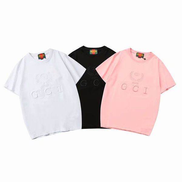 mens designer t shirt luxury letter g printed clothes fashion italy short sleeves casual solid color tees 2019 summer new, White;black
mens designer t shirt luxury letter g printed clothes fashion italy short sleeves casual solid color tees 2019 summer new, White;black