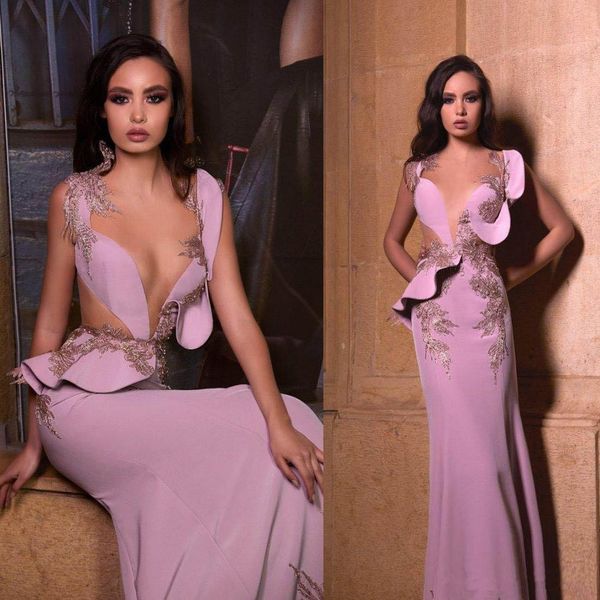 tony chaaya 2020 prom dresses lace appliques satin trumpet evening gowns custom made sweep train mermaid formal party dress, Black
tony chaaya 2020 prom dresses lace appliques satin trumpet evening gowns custom made sweep train mermaid formal party dress, Black