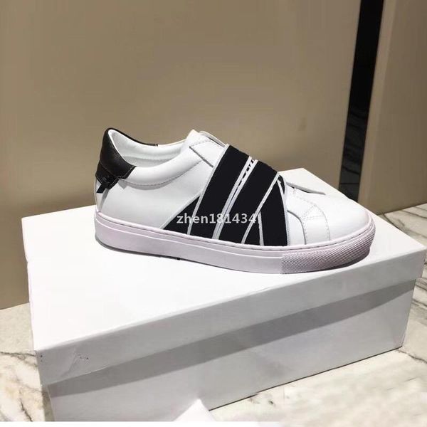 designer casual shoes 100% leather luxury men women elastic bands webbing sneakers soft cowhide white black lace-up flat shoes
designer casual shoes 100% leather luxury men women elastic bands webbing sneakers soft cowhide white black lace-up flat shoes