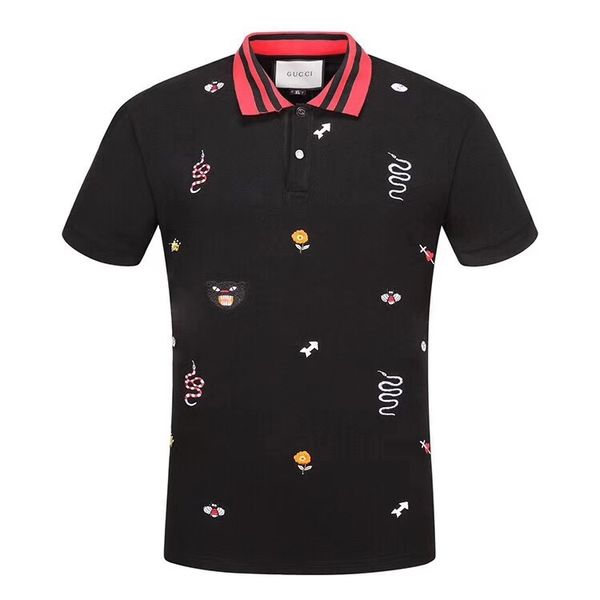 2019 new brand designer polos shirt fashion embroidery polo men's casual short sleeve fold collar polom-xxxl size, Gray;blue
2019 new brand designer polos shirt fashion embroidery polo men's casual short sleeve fold collar polom-xxxl size, Gray;blue