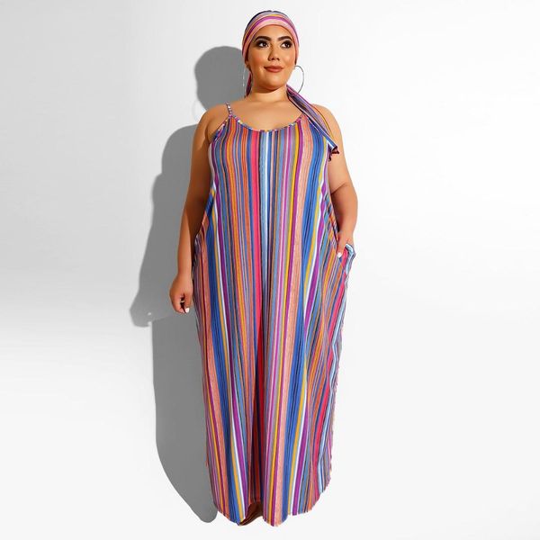 plus size long maxi dress women striped print boho bohemian beach dress spaghetti strap bandage party dresses, Black;gray
plus size long maxi dress women striped print boho bohemian beach dress spaghetti strap bandage party dresses, Black;gray