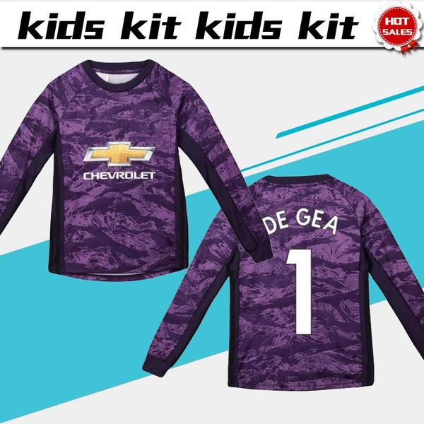 2020 kids kit long sleeves unite goalkeeper soccer jerseys 19/20 child suit purple #1 de gea #13 grant football uniforms jersey+shorts, Black
2020 kids kit long sleeves unite goalkeeper soccer jerseys 19/20 child suit purple #1 de gea #13 grant football uniforms jersey+shorts, Black