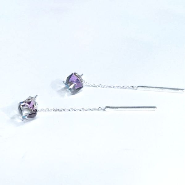 lady long elegant shiny square crystal ear stud korean simple women temperament tassels earrings luxury jewelry eardrop, Silver
lady long elegant shiny square crystal ear stud korean simple women temperament tassels earrings luxury jewelry eardrop, Silver
