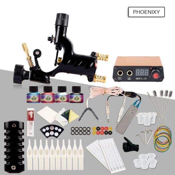 complete tattoo kit beginner starter kits rotary machines guns 10 sets power supply needles ink
complete tattoo kit beginner starter kits rotary machines guns 10 sets power supply needles ink