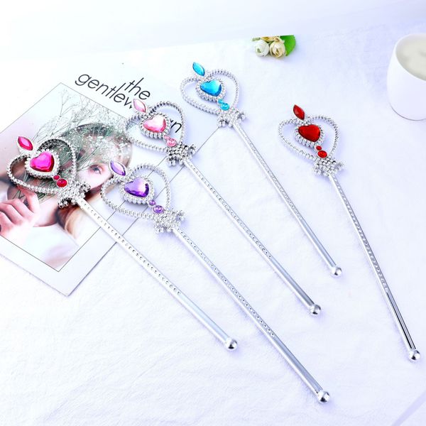magic diamond wand bride wedding hairpin electroplated fairy wand princess anna electroplated diamond scepter, Slivery;white
magic diamond wand bride wedding hairpin electroplated fairy wand princess anna electroplated diamond scepter, Slivery;white