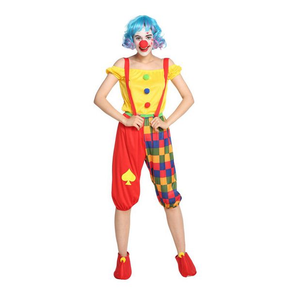 women teens funny bib lantern pants circus clown costumes halloween purim carnival masquerade mardi gras party outfit, Black;red
women teens funny bib lantern pants circus clown costumes halloween purim carnival masquerade mardi gras party outfit, Black;red