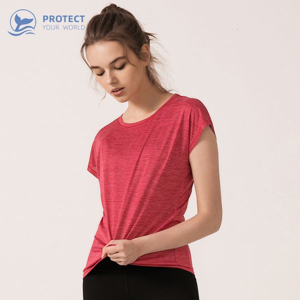 2020 ladies new yoga shirt solid color breathable quick-drying short-sleeved fitness clothes round neck yoga short t-shirt, White;red
2020 ladies new yoga shirt solid color breathable quick-drying short-sleeved fitness clothes round neck yoga short t-shirt, White;red