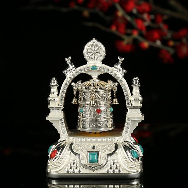 exquisite car ornament alloy prayer wheel auto car dashboard interior decoration accessories travel safely
exquisite car ornament alloy prayer wheel auto car dashboard interior decoration accessories travel safely