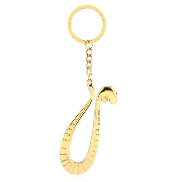 one piece keychain boa hancock gold snake key chain for women men cosplay jewelry charms gift dropshipping, Silver
one piece keychain boa hancock gold snake key chain for women men cosplay jewelry charms gift dropshipping, Silver
