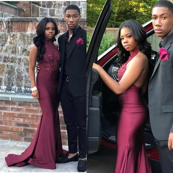 2019 Sexy Mermaid High-Neck Prom Dresses Sheer Bead Lace Appliques Evening Gowns Long Cocktail Party Ball Dress Formal Gown
2019 Sexy Mermaid High-Neck Prom Dresses Sheer Bead Lace Appliques Evening Gowns Long Cocktail Party Ball Dress Formal Gown