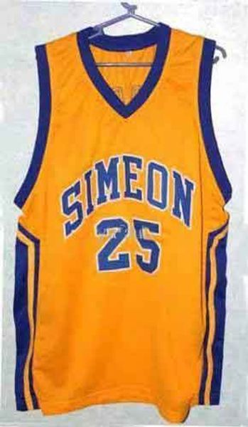derrick rose #25 simeon high school yellow blue white retro basketball jersey men's stitched custom number name jerseys sold by yufan5, Black;red
derrick rose #25 simeon high school yellow blue white retro basketball jersey men's stitched custom number name jerseys sold by yufan5, Black;red