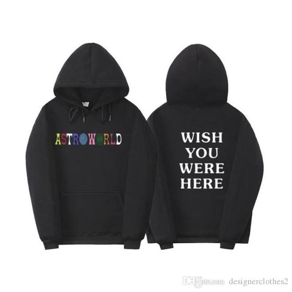 astroworld mens конструктора толстовки wish you were here печатные спортивные мужские толстовки с капюшоном повседневная одежда мужской, Black 
astroworld mens конструктора толстовки wish you were here печатные спортивные мужские толстовки с капюшоном повседневная одежда мужской, Black