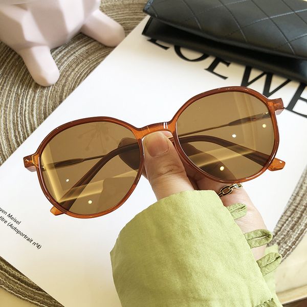 2020 new polarized sunglasses ins female korean tidal tea color red round frame sunglasses uv protective eyewear network, White;black
2020 new polarized sunglasses ins female korean tidal tea color red round frame sunglasses uv protective eyewear network, White;black