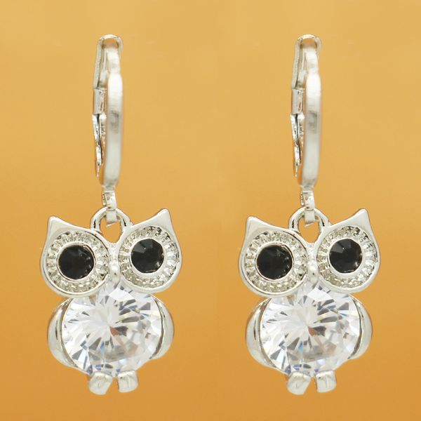 electroplated silver earrings earrings inlaid balls owl white rounded zircon crystals exaggerated jewelry
electroplated silver earrings earrings inlaid balls owl white rounded zircon crystals exaggerated jewelry
